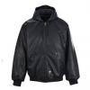 大人気アイテム！ Supreme x Dickies Hooded Leather Work Jacket SUPWT036 2025品質保証新作 シュプリームスーパーコピー 激安 フェイクファー製のコート ブルゾン