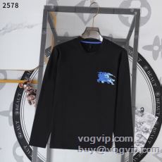 長袖Tシャツ 2025秋冬季超人気 バーバリー コピー CTSBU003 3色可選 韓国の人気