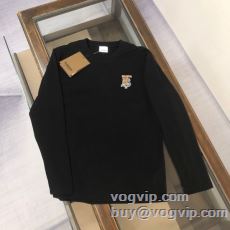 2025超人気新品 バーバリー CTSBU021 長袖Tシャツ 上品な輝きを放つ形 2色可選 BURBERRYブランドスーパーコピー