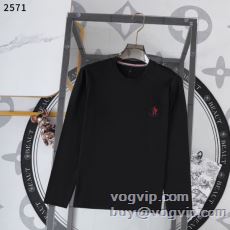 人目を惹くデザイン モンクレール MONCLERブランド 偽物 通販 CTSMO074 2025爆買い定番人気 長袖Tシャツ 3色可選