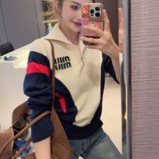 ミュウミュウ MIUMIUブランドコピー NWTMIU012 2025新商品！ レディース セーター ジャケット、上着