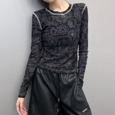 2025驚きの破格値本物保証 クロムハーツブランド 偽物 通販 NWTCHR005 レディース 長袖Tシャツ 2色可選