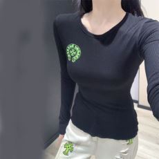 レディース 長袖Tシャツ 2025驚きの破格値本物保証 クロムハーツコピーブランド NWTCHR007 2色可選