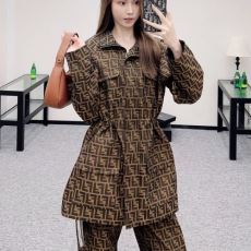 フェンディ偽物ブランド NWTFEN008 レディース 2025最安値本物保証 トレンチコート ジャケット、上着