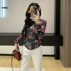 2025秋冬季超人気 フェンディスーパーコピー NWTFEN009 レディース 長袖Tシャツ 2色可選