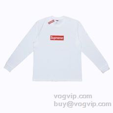 2025秋冬季超人気 シュプリーム ブランド 偽物 通販 SUPCTS005 長袖Tシャツ 2色可選 高評価の人気品