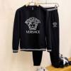 2025人気定番品質保証 ヴェルサーチ VERSACE WTVS061 プルオーバーパーカー 大好評 上下セット VOGブランドスーパーコピー