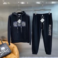 2025品質保証大人気 ロエベ WTLOE055 パーカー 上下セット 3色可選 LOEWEスーパーコピー 激安