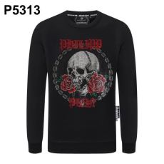 フィリッププレイン ブランドコピー WTPP056 ダイヤ付き プルオーバーパーカー 2025秋冬季新作