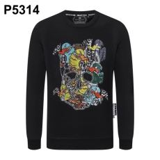 2025人気セール100%新品 フィリッププレイン スーパーコピー WTPP057 ダイヤ付き プルオーバーパーカー