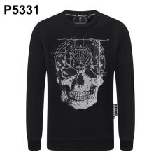 PHILIPP PLEIN偽物ブランド WTPP074 ダイヤ付き 2025新商品！ フィリッププレイン プルオーバーパーカー