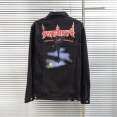 超レア BALENCIAGAブランド 偽物 通販 2025爆買い定番人気 バレンシアガ WTBAL297 デニムジャケット ブルゾン