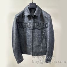 2025超人気新品 ルイ ヴィトン コピー WTLV315 革ジャケット 革ジャンパー 数に限りがある