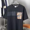 バーバリー 2026限定セール本物保証 NXZBU016 半袖Tシャツ 2色可選 BURBERRYブランド 偽物 通販 選べる極上