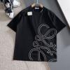 ロエベ LOEWEブランドスーパーコピー 2026爆買い大人気 NXZLOE021 半袖Tシャツ 2色可選 洗練を十分に演出する