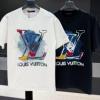 争奪戦必至 ルイ ヴィトン LOUIS VUITTONコピーブランド NXZLV062 半袖Tシャツ 2色可選 2026割引セール