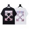 魅力的 オフホワイト OFF-WHITE 2026高級品 通販 NXZOFF045 半袖Tシャツ 2色可選 VOGブランドスーパーコピー