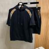 2026年モデル入荷 バーバリースーパーコピー NXZBU068 ずっと人気? 上下セット 半袖Tシャツ 2色可選