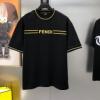 首胸ロゴ フェンディ ブランドコピー NXZFEN090 半袖Tシャツ 2色可選 2026最新入荷