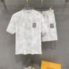 2026HOTお買い得 ロエベ LOEWE偽物ブランド NXZLOE070 上下セット 半袖Tシャツ 2色可選 売れ筋のいい