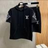 スタイリッシュな印象 上下セット 半袖Tシャツ ルイ ヴィトンブランドコピー 2026驚きの破格値大人気 NXZLV218