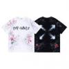 オフホワイト 2026最安値セール NXZOFF144 半袖Tシャツ 人目を惹くデザイン 2色可選 OFF-WHITEブランドコピー