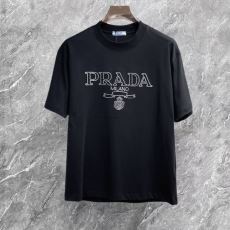 半袖Tシャツ 肌触りのいい プラダ PRADAブランドコピー 2026超激得高品質 NXZPR122 2色可選