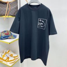 プラダ PRADAスーパーコピー 2026爆買い定番人気 NXZPR123 半袖Tシャツ 2色可選 大絶賛！