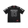 シュプリームブランド 偽物 通販 Supreme Bones Football Jersey 2026 SUPNXZ053 半袖Tシャツ 3色可選 肌触りのいい