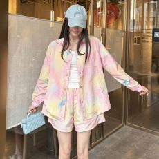 フェンディコピーブランド NXZ004 レディース 長袖シャツ 上下セット 2026春夏季新作