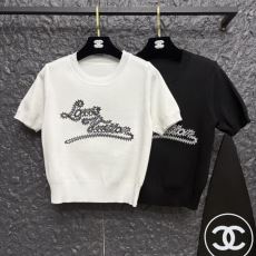 ルイ ヴィトンコピー NXZ021 レディース ニット 半袖Tシャツ 2色可選 2026爆買い大人気