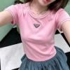 プラダコピー ブランド NXZ004 レディース 半袖Tシャツ 2色可選 2026最安値高品質