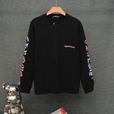 クロムハーツブランドコピー 2026年モデル入荷 CTSCHR001 長袖Tシャツ 2色可選 上品に着こなせ