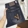 スタイリッシュな印象 ルイ ヴィトン LOUIS VUITTON NZKLV082 ジーンズ デニムパンツ スーパーコピー信用できるサイト 2026激安大特価格安