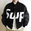 綺麗に決まるフォルム！ 野球ウェア ジャケット、上着 シュプリームスーパーコピー Supreme BIG LOGO CHENILLE VARSITY JACKET SUPWT071 2色可選